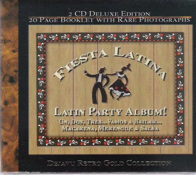 "Fiesta latina - Latin party album!" 2 CD Deluxe edition