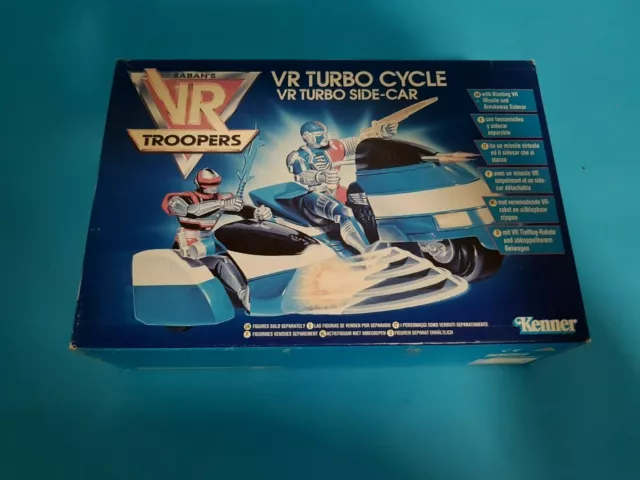 Turbo Cycle Vr Troopers Lotto 1994 - Kenner - Sealed Fondo Di Magazzino