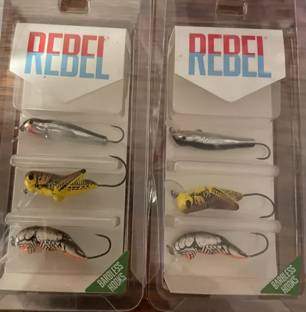 REBEL LURES MICRO Critters Ultralight Crankbait Fishing Lure with