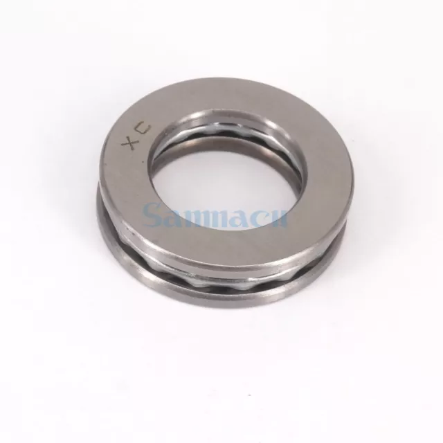 51108 40 x 60 x 13mm Axial Ball Thrust Bearing (2 Steel Races + 1 Cage) ABEC-1 3