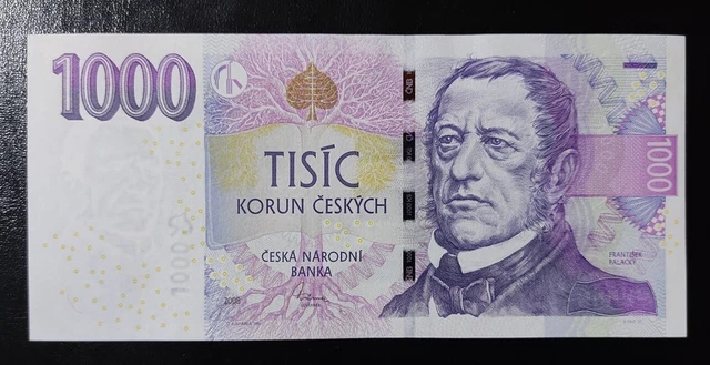 Czech Republic 1000 Korun 2008 P-25c UNC *