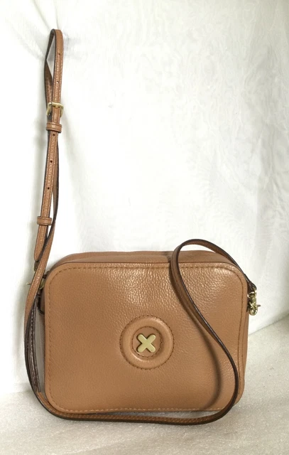 MIMCO Tan Leather Cross Body/Shoulder Bag / Handbag