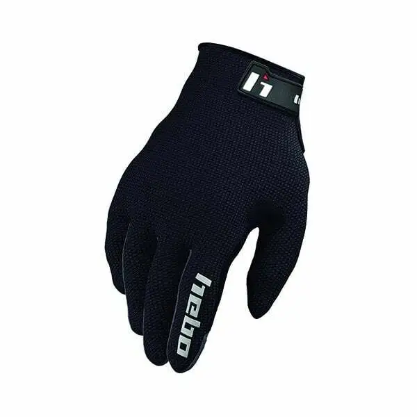 Hebo 2022 Adults Team Racing IV Motor Bike Motorcycle Trials Gloves - Black