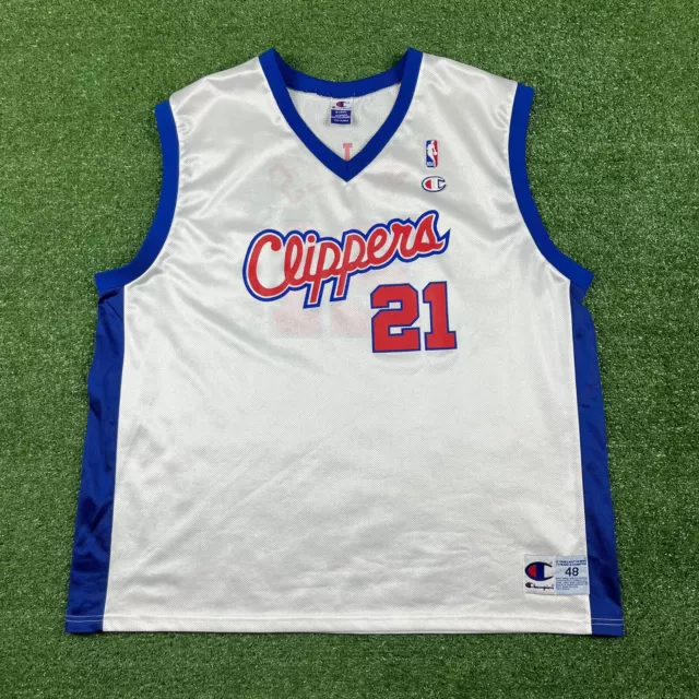 Vintage Darius Miles Los Angeles Clippers Champion Jersey 90s NBA  basketball – For All To Envy