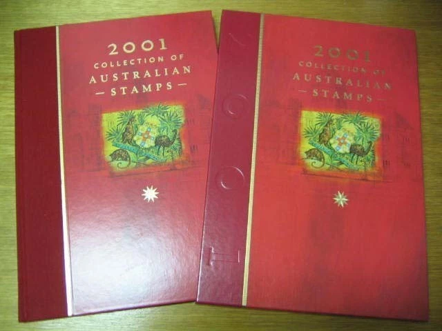 Australia Post 2001 Year album collection. PO Cost $69.95Retail $105. MUH**