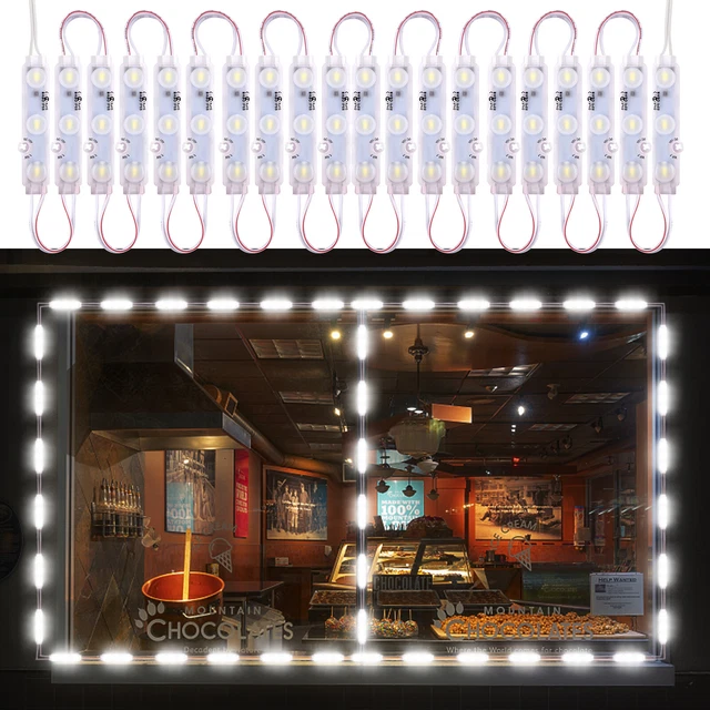 10ft~1000ft Waterproof 5730 SMD 3 LED Module Light Store Front Window Sign Lamp