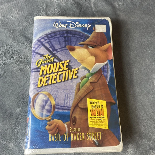 THE GREAT MOUSE Detective. Walt Disney VHS Tape. NEW. Factory Sealed ...