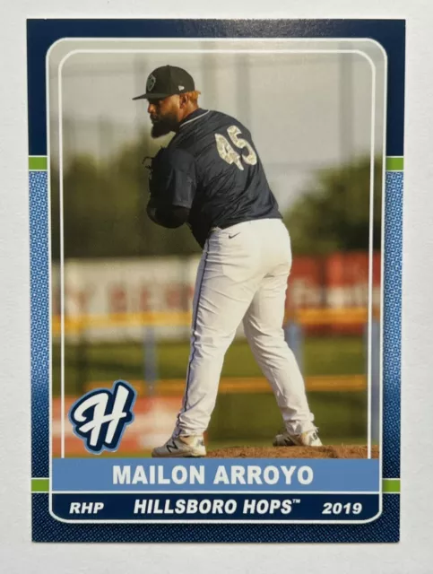 2019 MAILON ARROYO Minor League Rookie Card Hillsboro Hops RC Arizona  Prospect $1.52 - PicClick AU