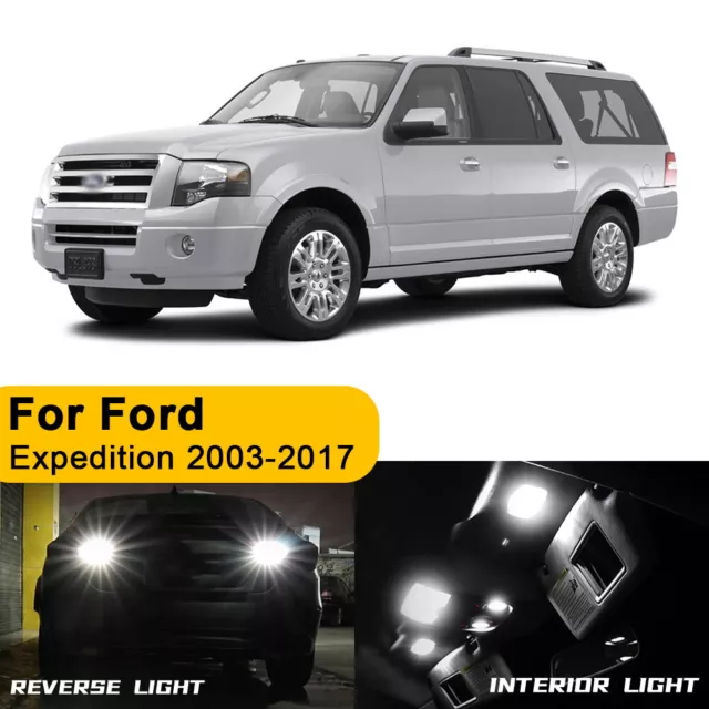 LED LIGHT KIT for 2007-2017 Ford Expedition Interior Reverse Package 16pc  $21.55 - PicClick