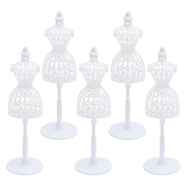 12 Pcs mannequin dress maker Schmuck Kleiderform Ausgeschnittene Kleider Kinder