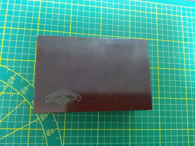 Holzkasten für Feingewichte Apothekergewichte Box Kasten antik Sartorius