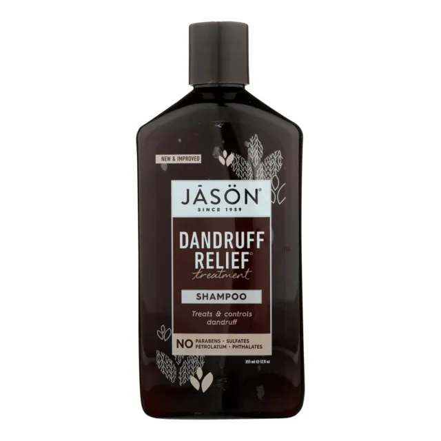 NEW Jason Dandruff Relief Shampoo - 12 Fl Oz