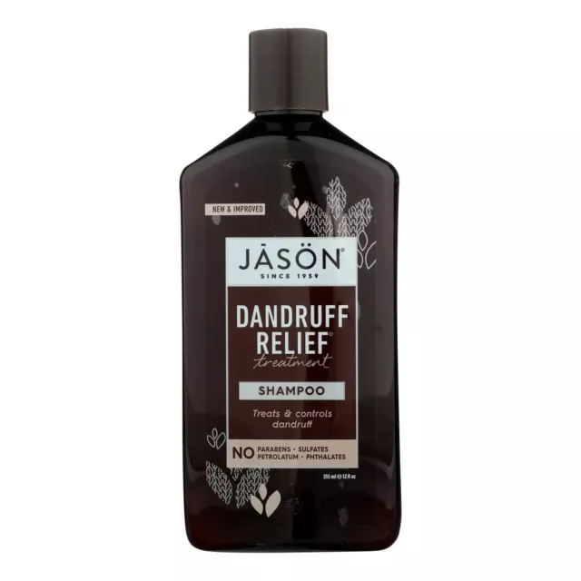 NEW Jason Dandruff Relief Shampoo - 12 Fl Oz