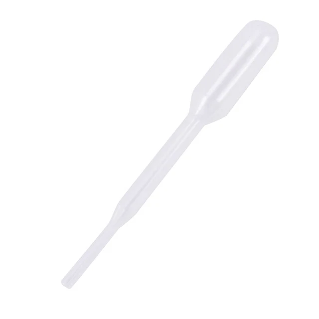 500 Pieces 0.2 ml Capacity Disposable Graduated Transfer Pipettes Dropper PolyC4