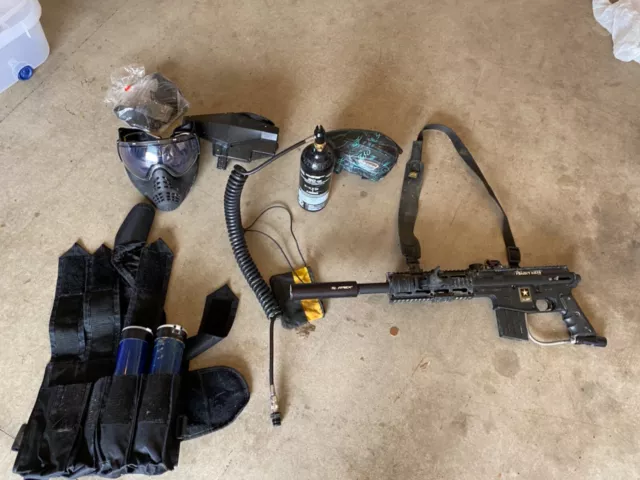 Tippmann Project Salvo Paintball Marker with accessories!!!