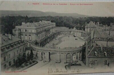 NANCY 54 cpa  Hémicycle de la carrière Palais du Gouvernement  Bon Etat 1903