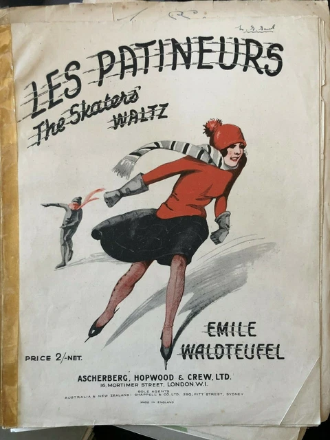 Emile Waldteufel Les Patineurs The Skater's Valtz Pour Piano