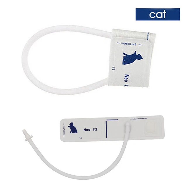 2Pcs Veterinary Blood Pressure Cuff Veterinary Single Tube for cat-free shiping