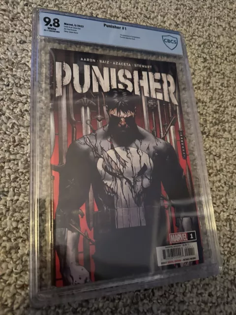 Punisher #1 2022 CBCS 9.8 Not CGC