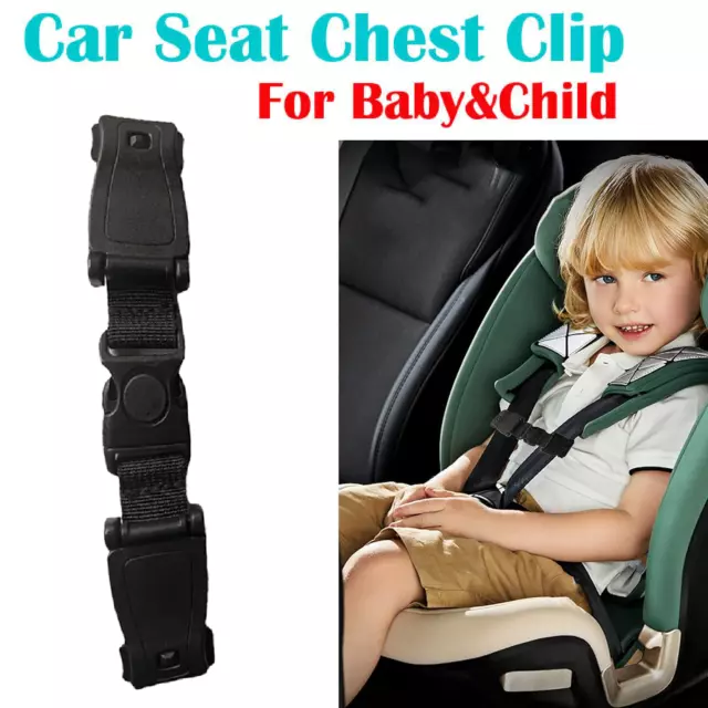 Baby Car Safety Seat Strap Clip Harness Chest Belt Child Buggy Buckle Lock AU