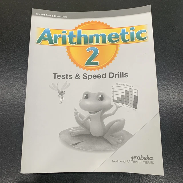ABEKA ARITHMETIC 2 Tests Speed Drill Book *Missing Pages 1-48* See ...