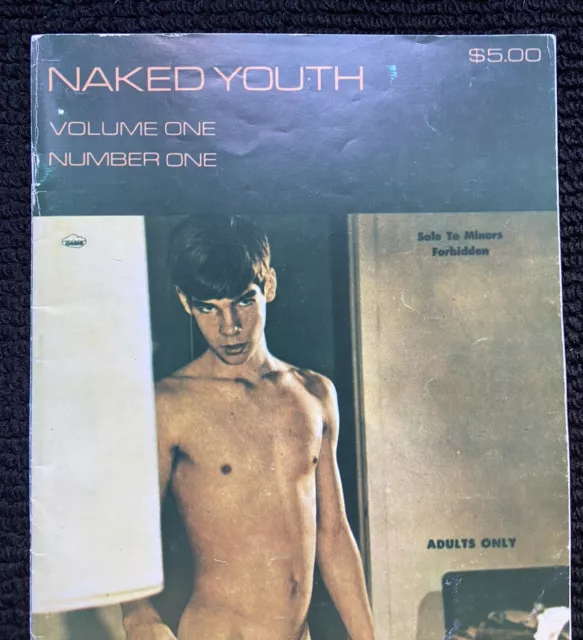 Gay interest VINTAGE magazine ‘Naked youth’ Vol 1 No 1 USA 1969