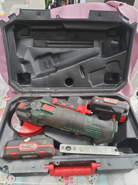 PARKSIDE CORDLESS ANGLE Grinder 125mm BARE UNIT ONLY PWSA 20-Li C3* £39 - View #6