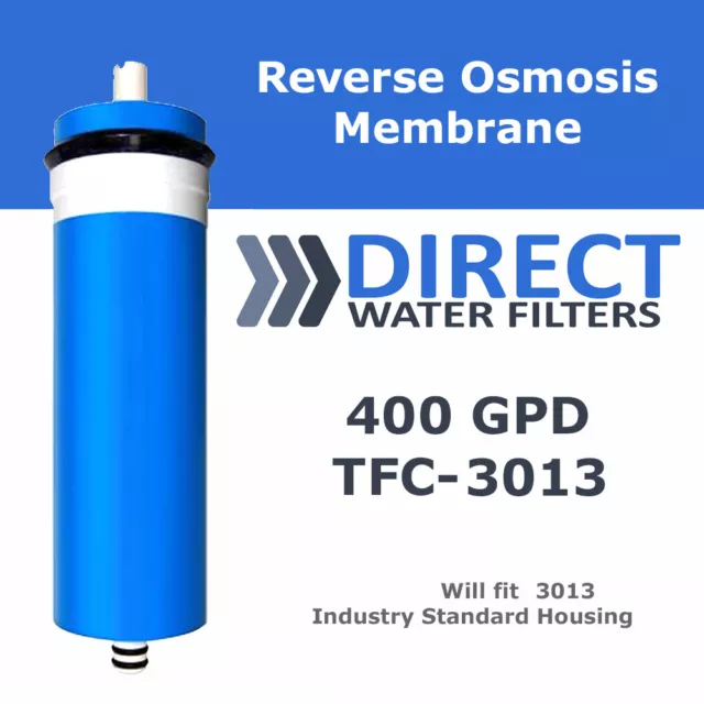 400 GPD Reverse Osmosis RO Membrane / Housing TFC-3013-400 GPD