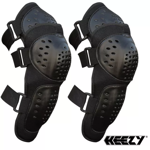 HEEZY Knieprotektoren Knie Protektoren Schienbein Schoner Motocross Ski