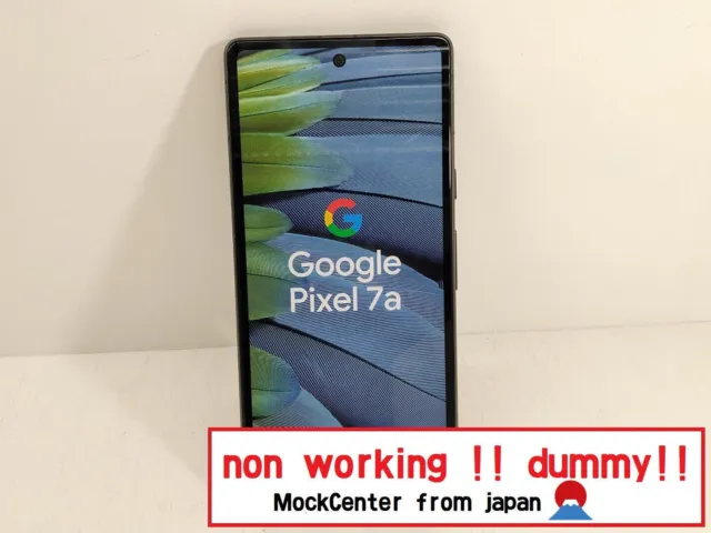 【dummy!】 Google Pixel 7a (color Charcoal) non-working cellphone