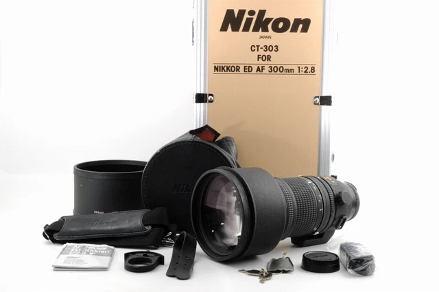 [Near Mint] Nikon AF Nikkor 300mm f/2.8 ED IF New w/Case CT-303 From Japan#19057