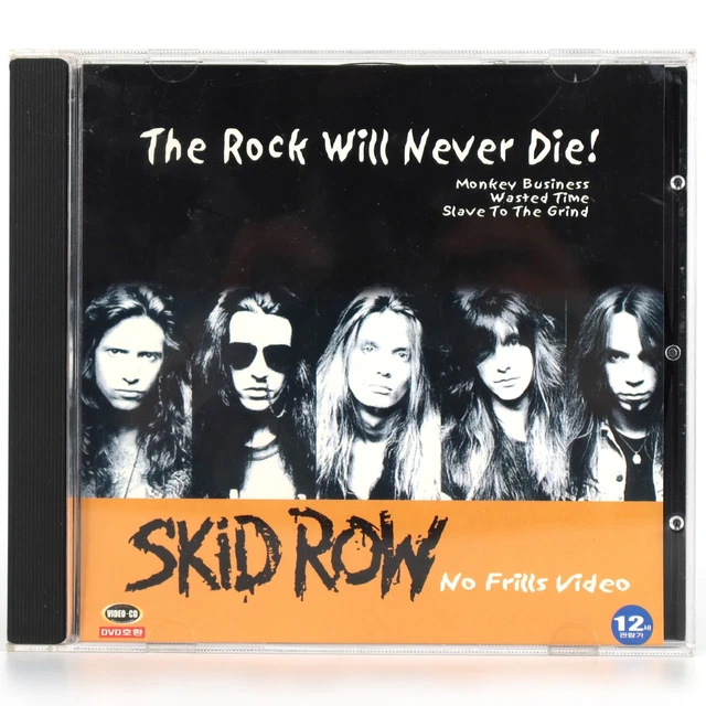 SKID ROW NO Frills Video VHS £10.79 - PicClick UK