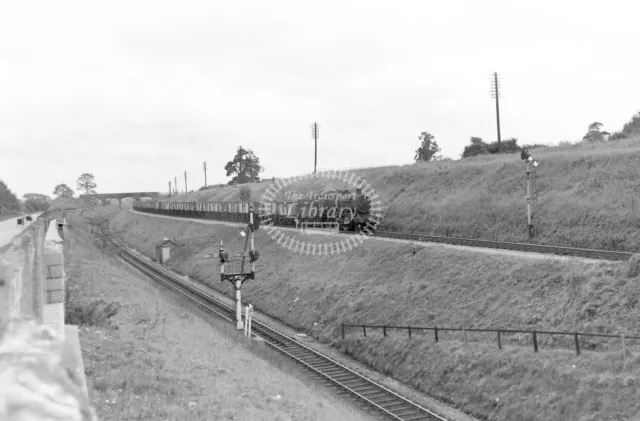 PHOTO BR British Railways Steam Locomotive GW '4300' 2-6-0 6369 Patchway Box1962