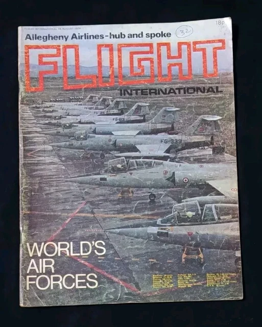 FLIGHT INTERNATIONAL WORLD Air Forces 1974 Vintage Magazine Book £15.77 ...