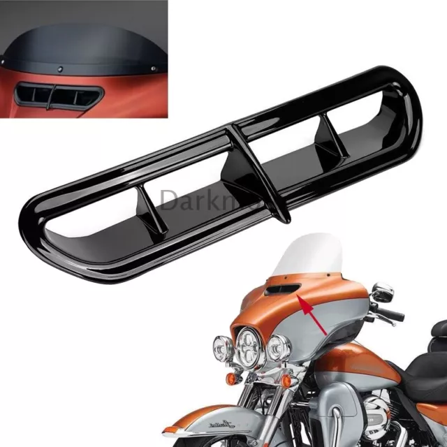 Batwing Verkleidung Vent Akzent für Harley Electra Glide Street Glide TriGlide