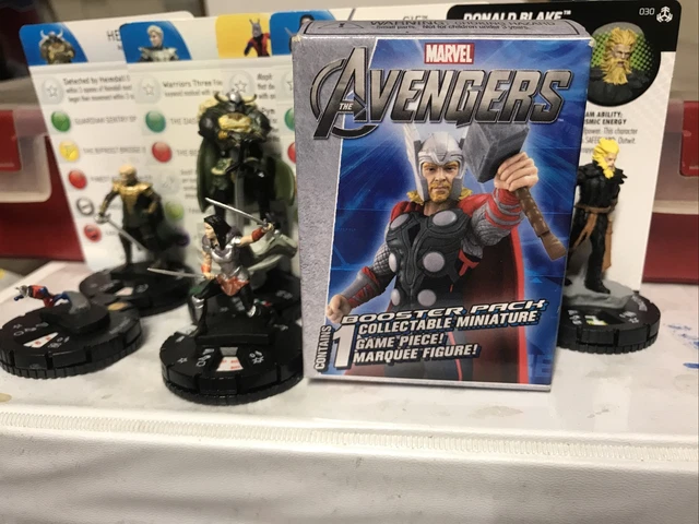 THOR MARVEL HEROCLIX LOT 7 Fin Fang Foom Toe Marquee Donald Blake Fandral
