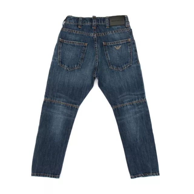 Pantaloni Blu Jeans Per Bambino (Taglia: 5A/6A) "Armani Junior" 3G4J04 (-50%) 3