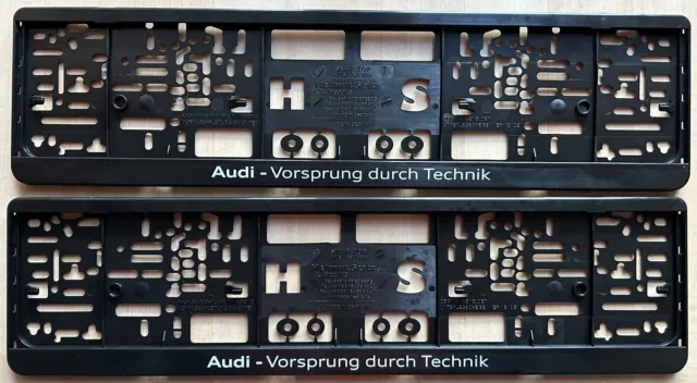 Audi Vorsprung Durch Technik Nummernschildverstärker Nummernschildhalter Träger
