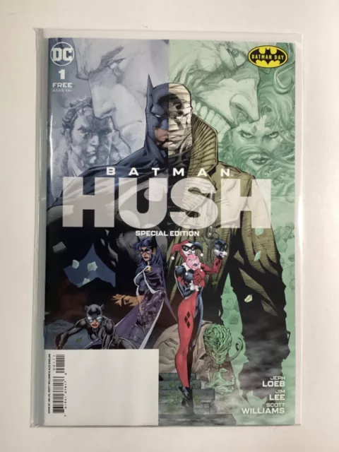 BATMAN HUSH 1 BATMAN DAY SPECIAL EDITION (November 2022 DC) VF 8.0 Jim Lee