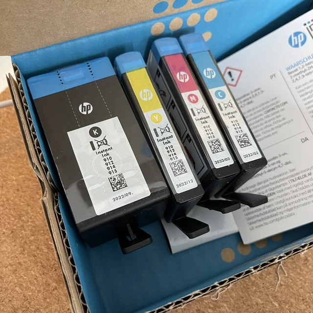 HP 912 Ink Cartridge Multipack - Black, Cyan, Magenta, Yellow (C.M.J.N) | Compatible With HP Printers