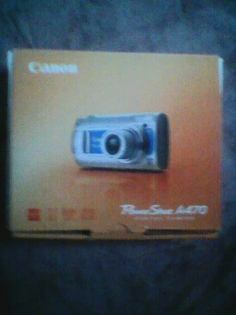 Canon Powershot A470 Digital Camera 7.1 Mega Pixels 3.4X Optical Zoom - Working