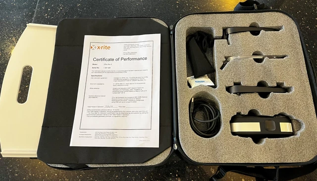 X-Rite i1 Pro Rev E EyeOne Spectrophotometer Color Profiling Tool X-Rite i1 Pro Rev E EyeOne Spectrophotometer Color Profiling Tool