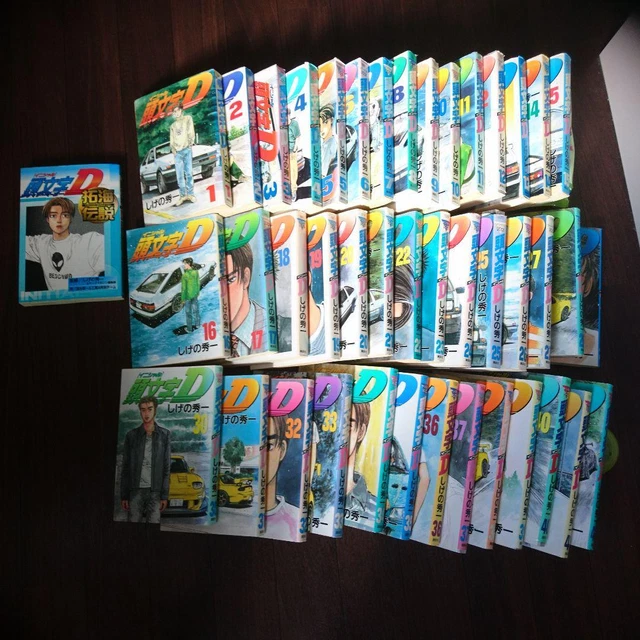 Initial D 1-42+ Takumi Legend All volumes complete with extras