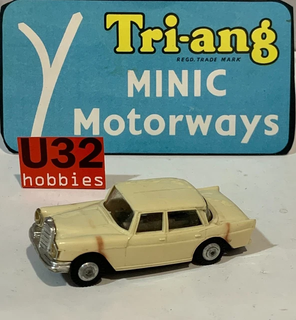 Tri-Ang Minic 1M1545 Bus des Spielers Highway Autobahn Slot Car