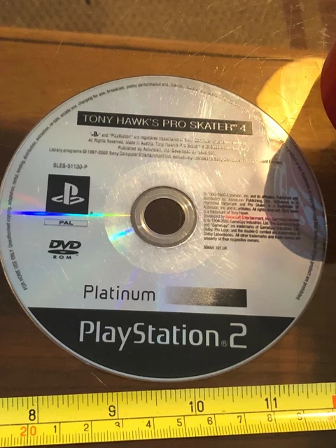 PS2 GAME TONY HAWK HAWKS PRO SKATER 4 CD ONLY PS2 Playstation 2 Video ...