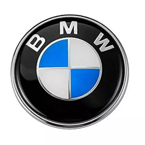 BMW 74mm BOOT/TRUNK REPLACEMENT EMBLEM BADGE ROUNDEL F22 23 30 31 32 E46 E90 M3