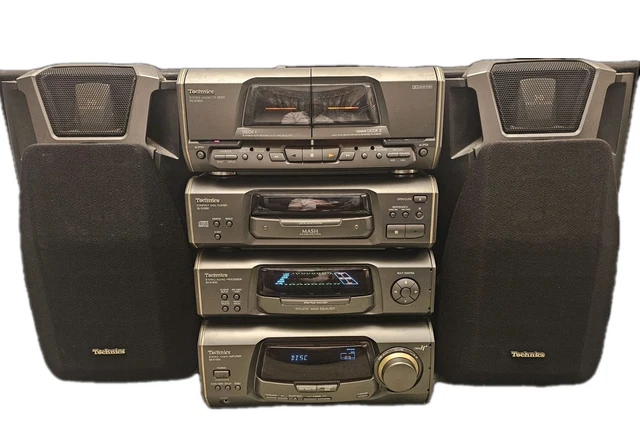 Technics Stack TECHNICS SA-EH500 HIFI Stereo Stack System with Speakers SB-EH600 ...