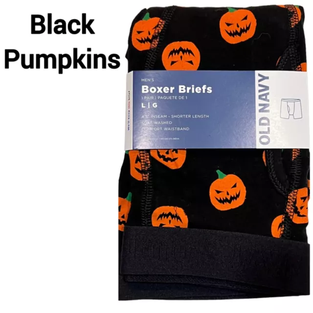 NWT OLD NAVY Boxer Briefs S-M-L-XL-XXL Halloween #O9