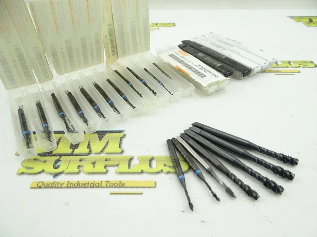 18 New! Hss Thread Forming Taps #1-64Unc To #10-32 Emuge Osg