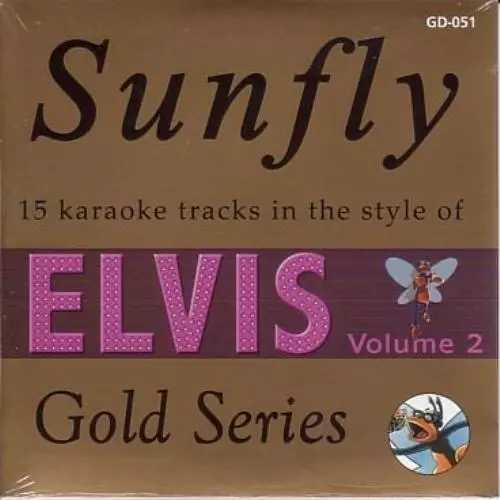 Elvis Presley : Sunfly Karaoke Gold Series Volume 51: El CD Fast and FREE P & P
